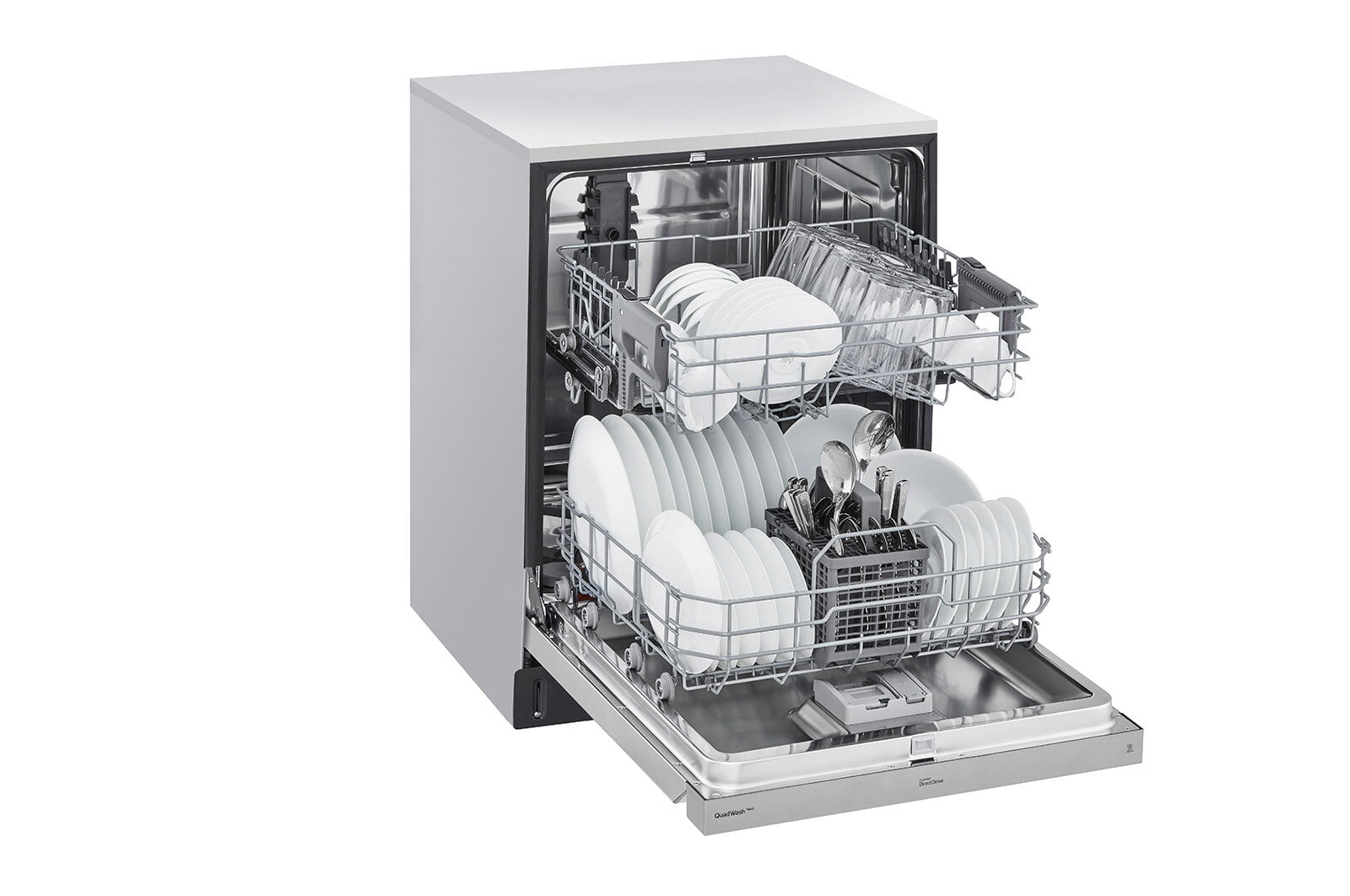 Lg ADFD5448AT Front Control Smart Wi-Fi Enabled Dishwasher With Quadwash™