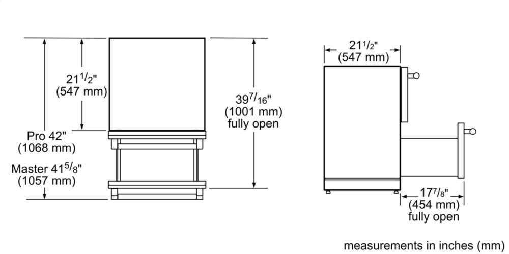 Thermador T24UC900DP 24-Inch Under-Counter Double Drawer Refrigerator/Freezer