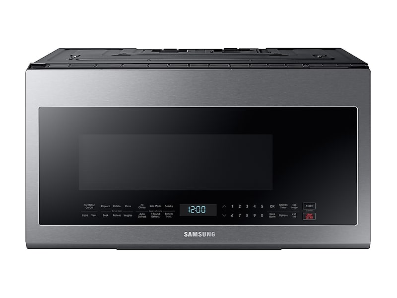 Samsung ME21M706BAS 2.1 Cu. Ft. Over-The-Range Microwave With Sensor Cooking In Fingerprint Resistant Stainless Steel