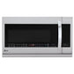 Lg LMHM2237ST 2.2 Cu. Ft. Over-The-Range Microwave Oven With Easyclean®