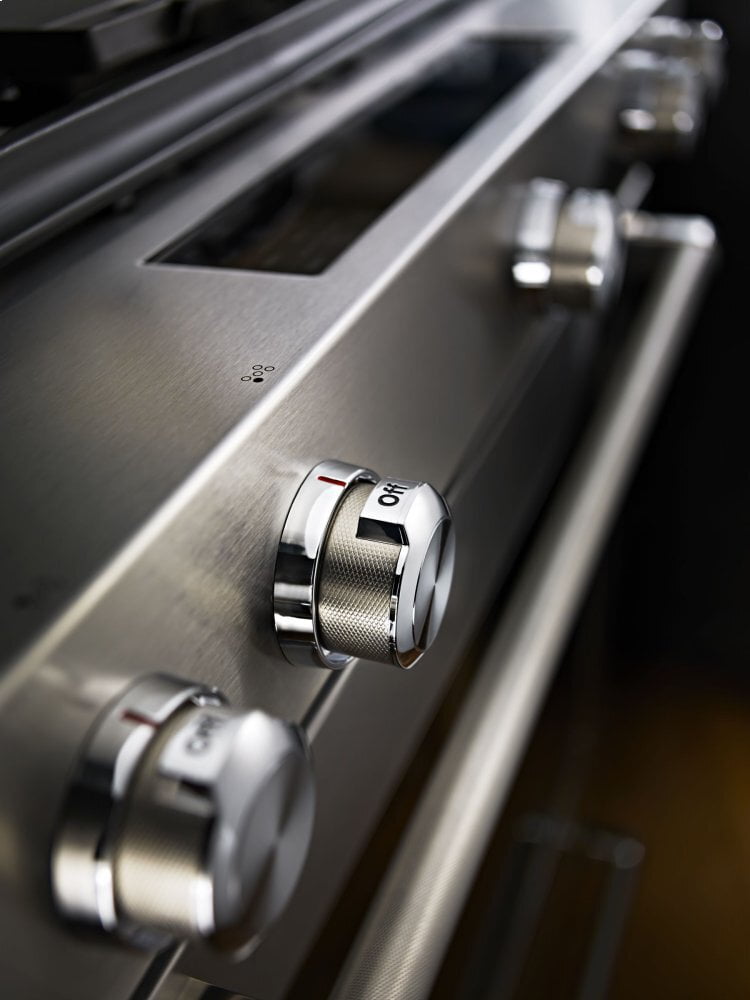 Kitchenaid KSDB900ESS 30-Inch 5-Burner Dual Fuel Convection Slide-In Range With Baking Drawer - Stainless Steel