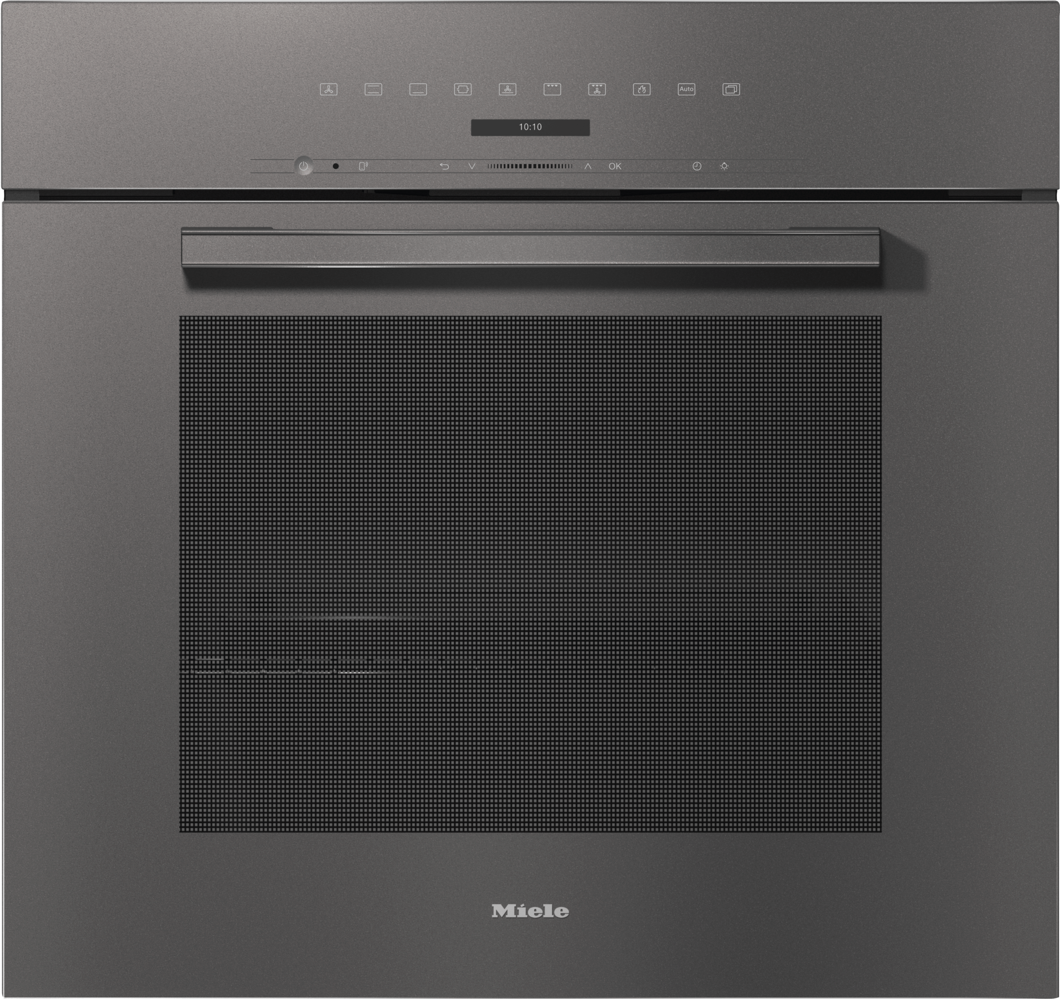 Miele H7280BP GREY  30 Inch Convection Oven With Clear Text Display, Connectivity, And Self Clean.