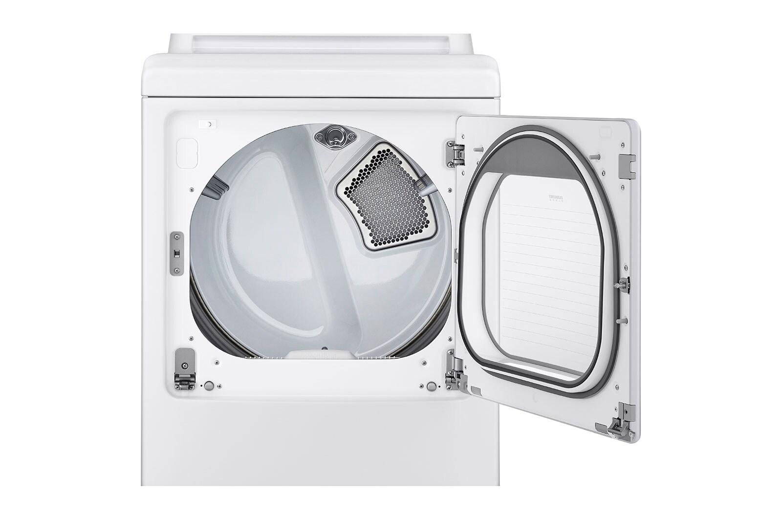 Lg DLGX7901WE 7.3 Cu. Ft. Ultra Large Capacity Smart Wi-Fi Enabled Rear Control Gas Dryer With Turbosteam™