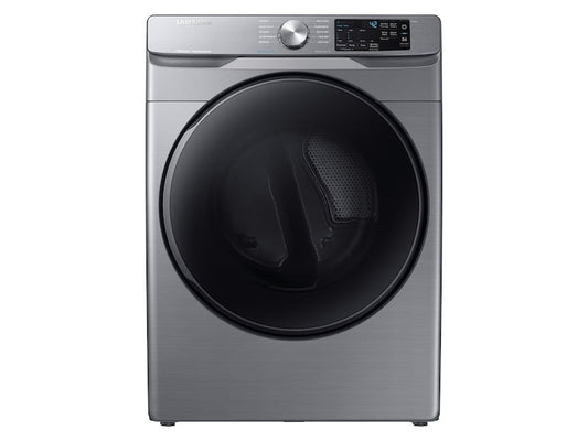 Samsung DVG45R6100P 7.5 Cu. Ft. Gas Dryer With Steam Sanitize+ In Platinum