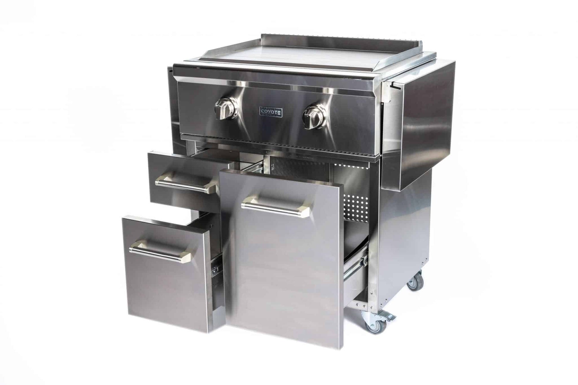 Coyote C1FTG30LP 30" Flat Top Grill Built-In; Lp