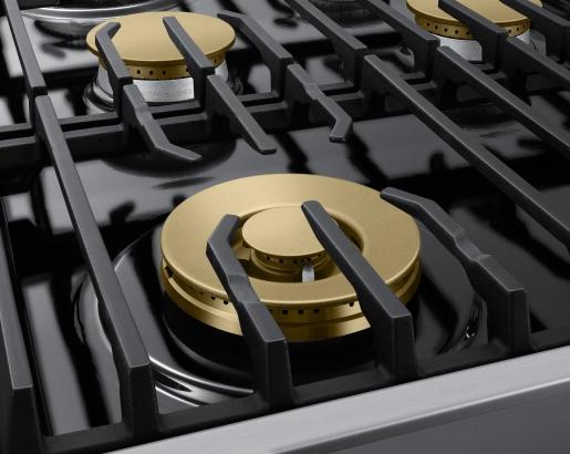 Dacor DTT36T960GS 36" Rangetop, Silver Stainless, Natural Gas/Liquid Propane