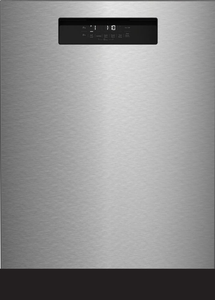 Blomberg Appliances DWT52600SSIH 24" Tall Tub Integrated Handle Dishwasher 5 Cycle Front Control Stainless Steel 48 Dba