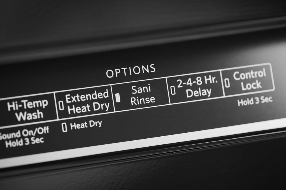 Kitchenaid KDFE104HBL 46 Dba Dishwasher With Prowash&#8482;, Front Control - Black