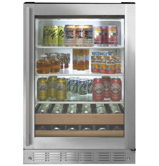 Monogram ZDBR240NBS Monogram Stainless Steel Beverage Center