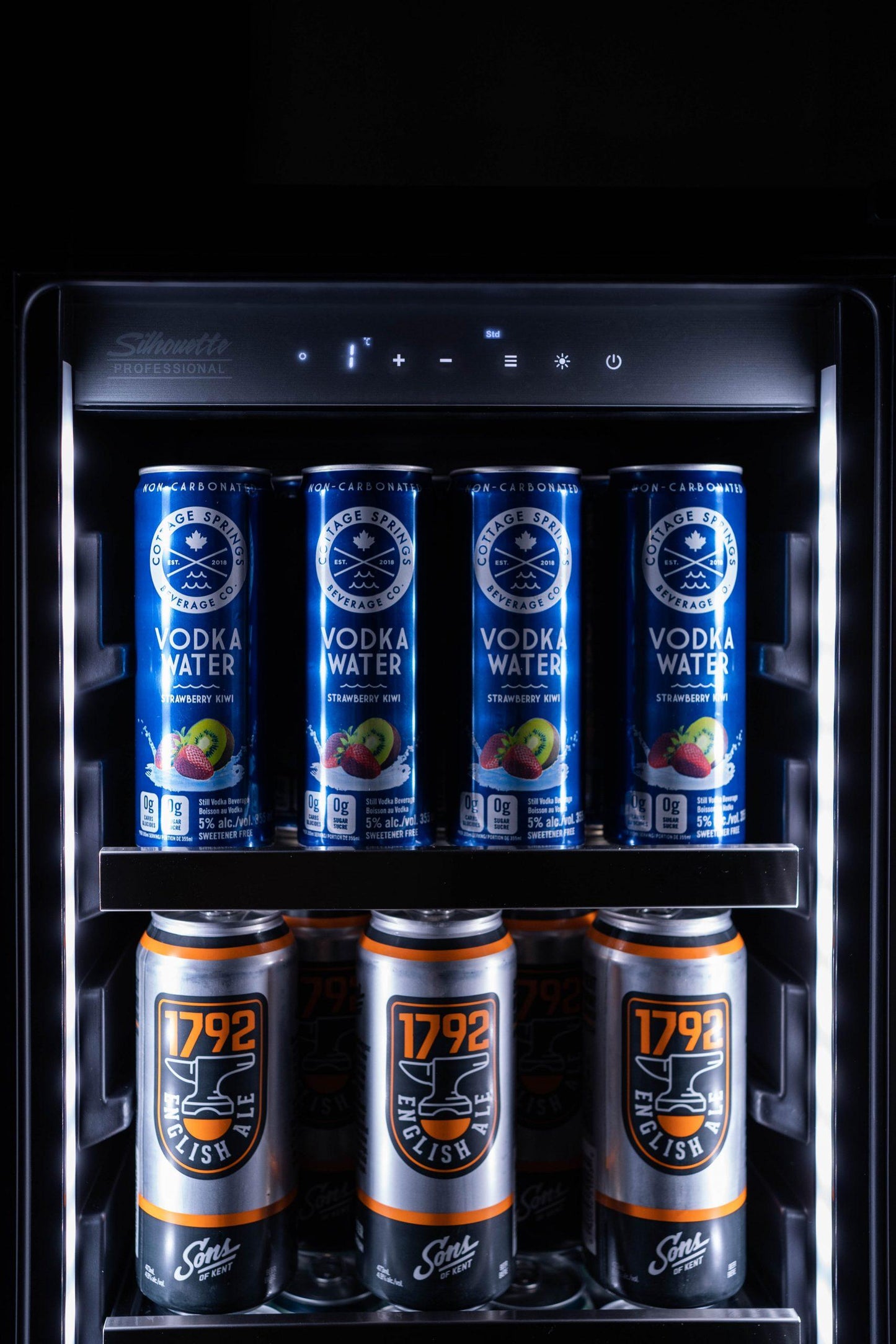 Silhouette SPRBC031D1SS Silhouette - 3.1 Cu. Ft. Built-In Under Counter Beverage Center