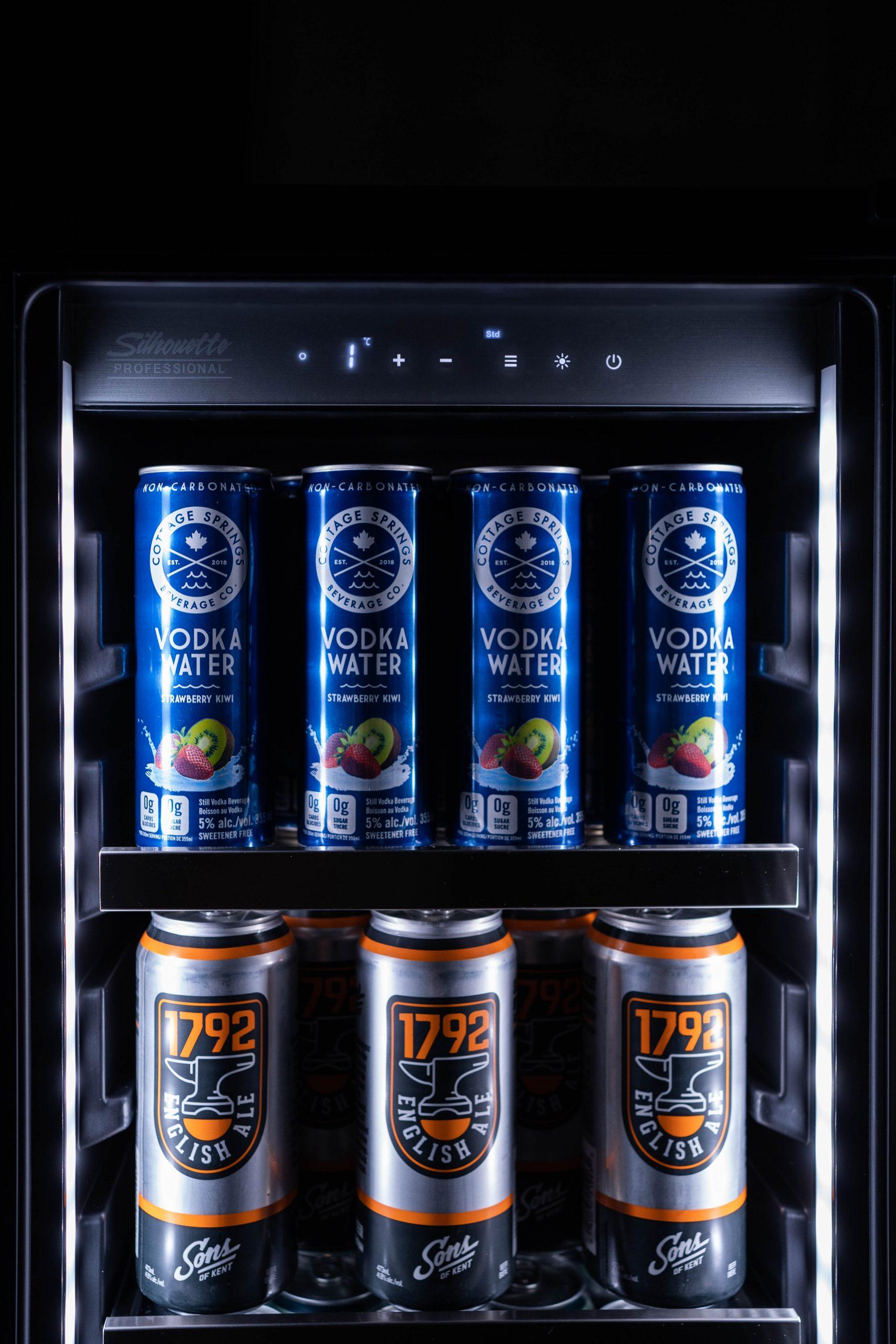 Silhouette SPRBC031D1SS Silhouette - 3.1 Cu. Ft. Built-In Under Counter Beverage Center