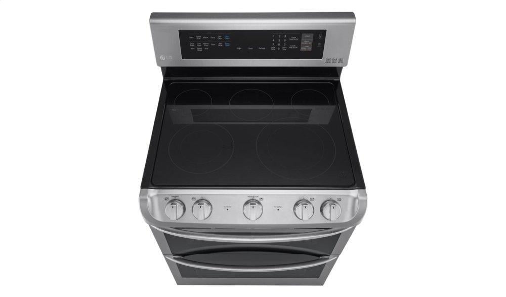 Lg LDE4413ST 7.3 Cu. Ft. Electric Double Oven Range With Probake Convection® And Easyclean®