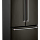 Kitchenaid KRFC300EBS 20 Cu. Ft. 36-Inch Width Counter-Depth French Door Refrigerator With Interior Dispense - Black Stainless Steel With Printshield™ Finish