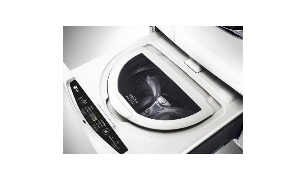 Lg WD100CW 1.0 Cu. Ft. Lg Sidekick™ Pedestal Washer, Lg Twinwash™ Compatible