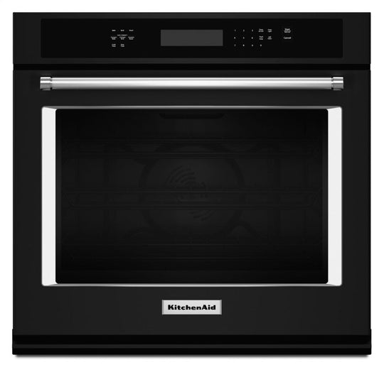 Kitchenaid KOSE507EBL 27" Single Wall Oven With Even-Heat™ True Convection - Black