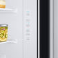 Samsung RS28A500ASG 28 Cu. Ft. Smart Side-By-Side Refrigerator In Black Stainless Steel