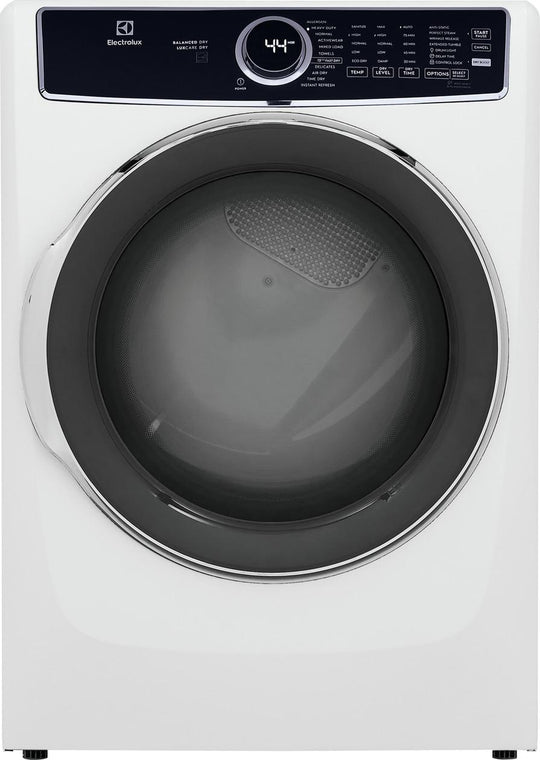 Electrolux ELFE7637BW Electrolux Front Load Perfect Steam&#8482; Electric Dryer With Balanced Dry&#8482; And Instant Refresh &#8482; 8.0 Cu. Ft.