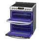 Lg LTE4815ST 7.3 Cu. Ft. Smart Wi-Fi Enabled Electric Double Oven Slide-In Range With Probake Convection® And Easyclean®