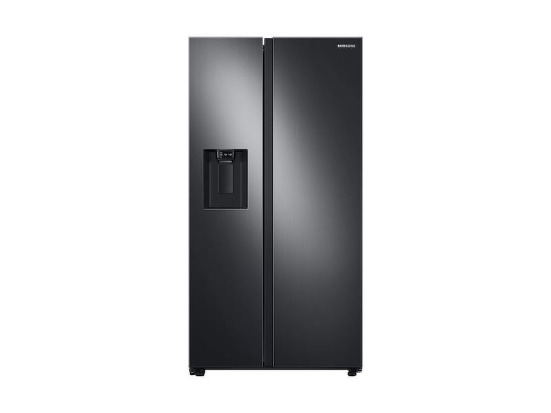 Samsung RS27T5200SG 27.4 Cu. Ft. Large Capacity Side-By-Side Refrigerator In Black Stainless Steel