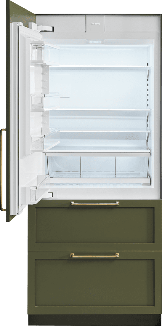 Sub-Zero IT36CIIDRH 36" Designer Over-And-Under Refrigerator/Freezer With Internal Dispenser And Ice Maker - Panel Ready