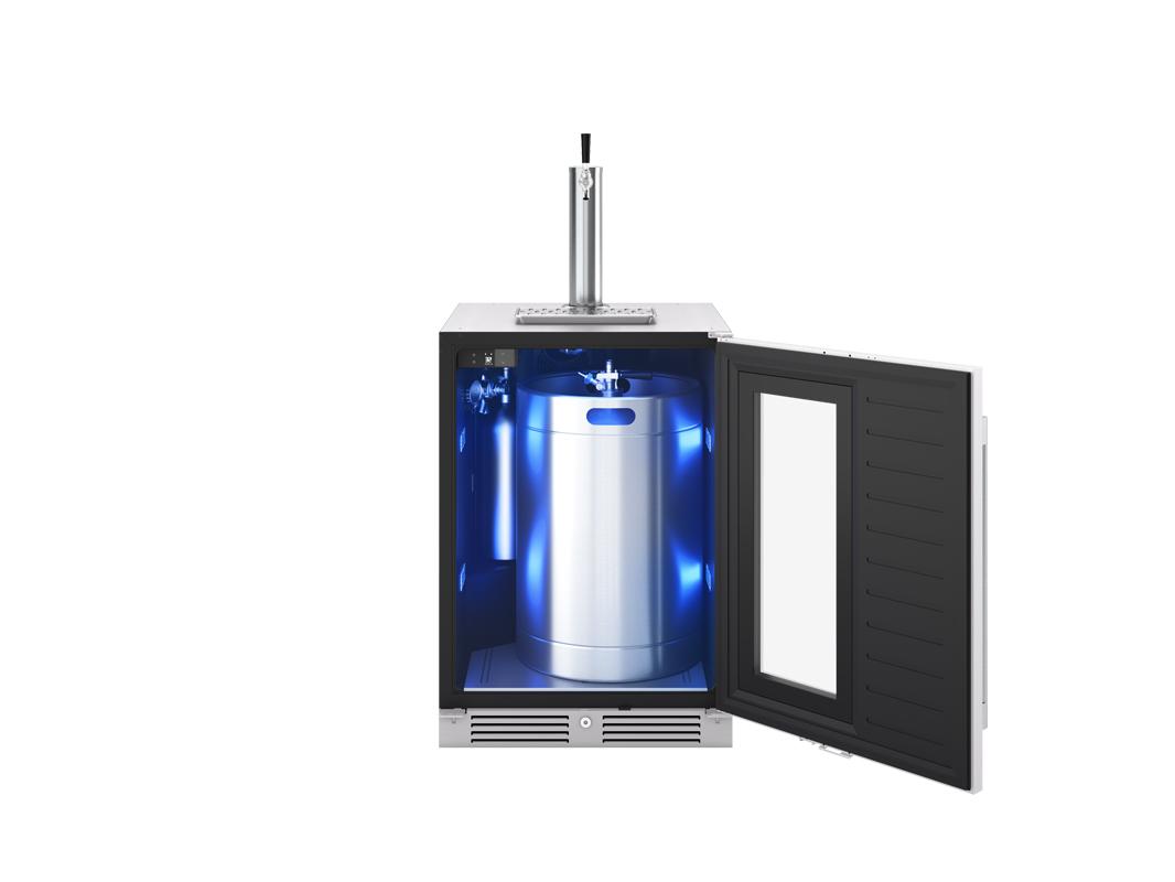 Zephyr PRKB24C01AG 24" Kegerator & Beverage Cooler