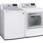 Lg DLEX7800WE 7.3 Cu.Ft. Smart Wi-Fi Enabled Electric Dryer With Turbosteam™