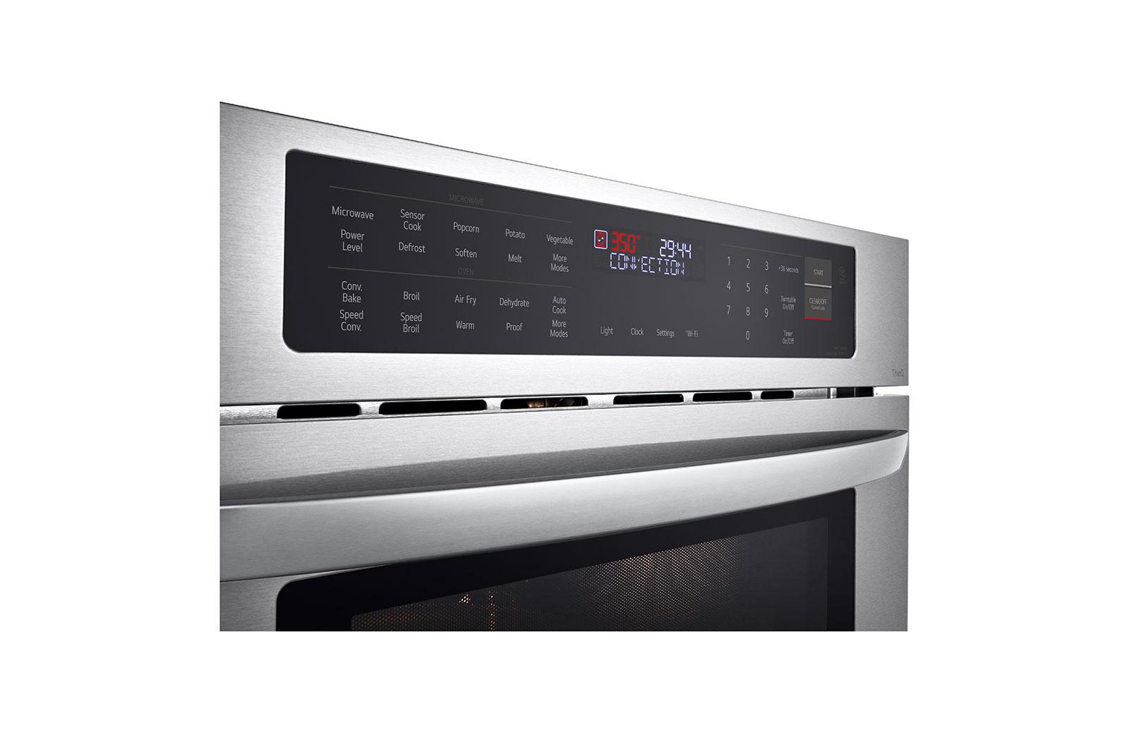 Lg MZBZ1715S 1.7 Cu. Ft. Smart Wi-Fi Enabled Built-In Speed Oven & Microwave