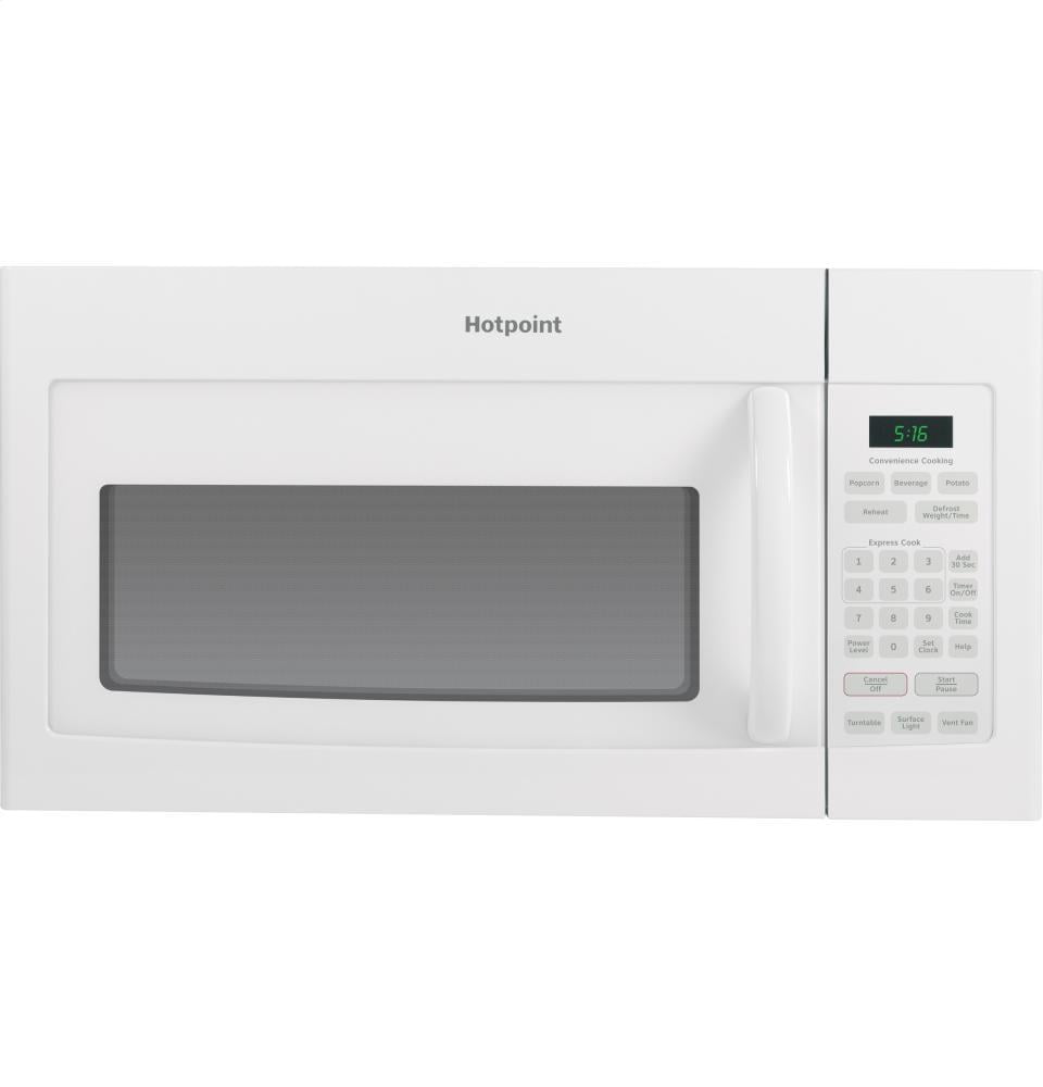 Hotpoint RVM5160DHWW Hotpoint® 1.6 Cu. Ft. Over-The-Range Microwave Oven