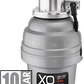 Xo Appliance XOD34PROBF 3/4 Hp Pro 3 Bolt Mount, Batch Feed Disposal