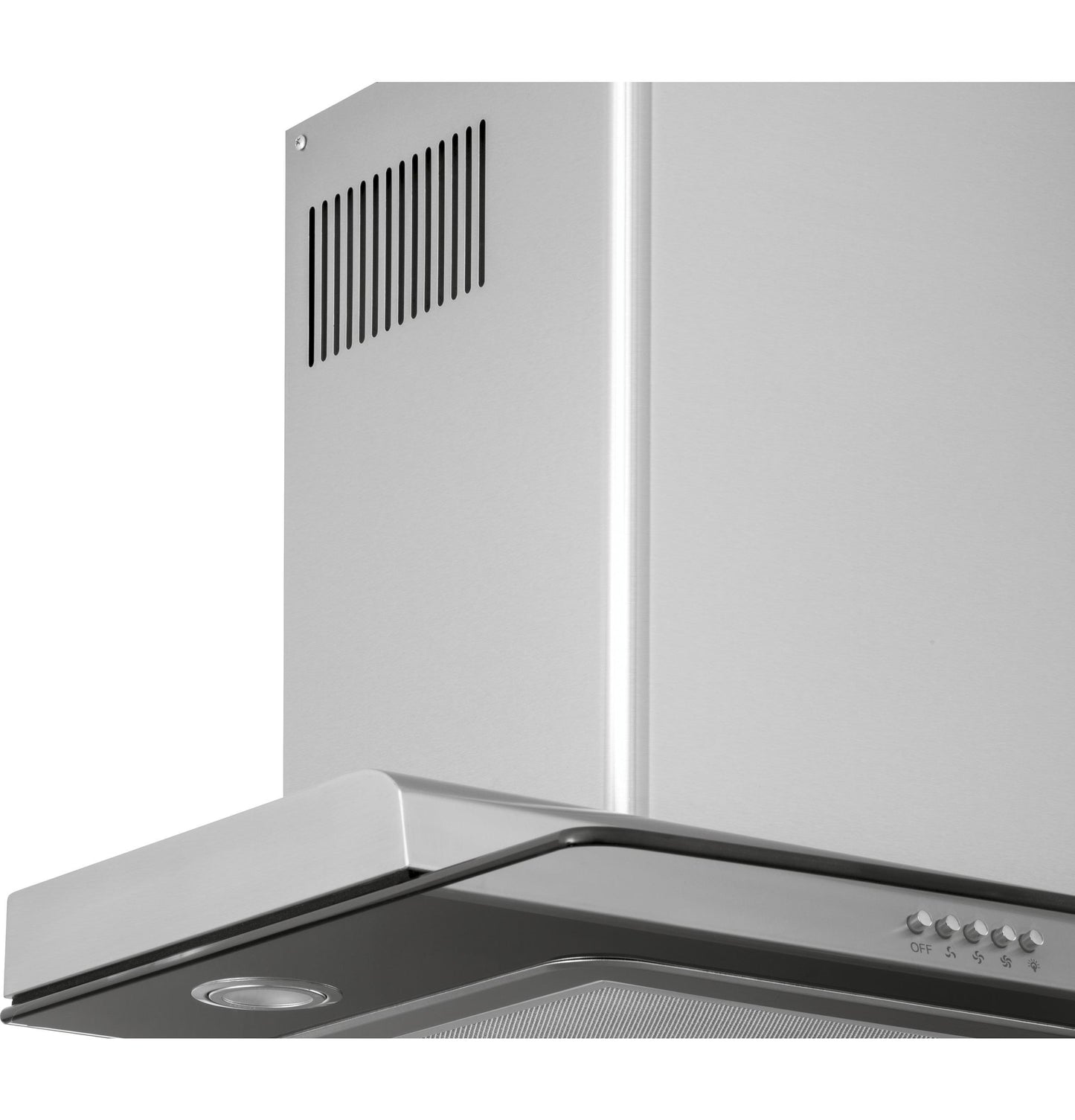 Ge Appliances UVW7241SNSS 24" Chimney Vent With Tempered Glass