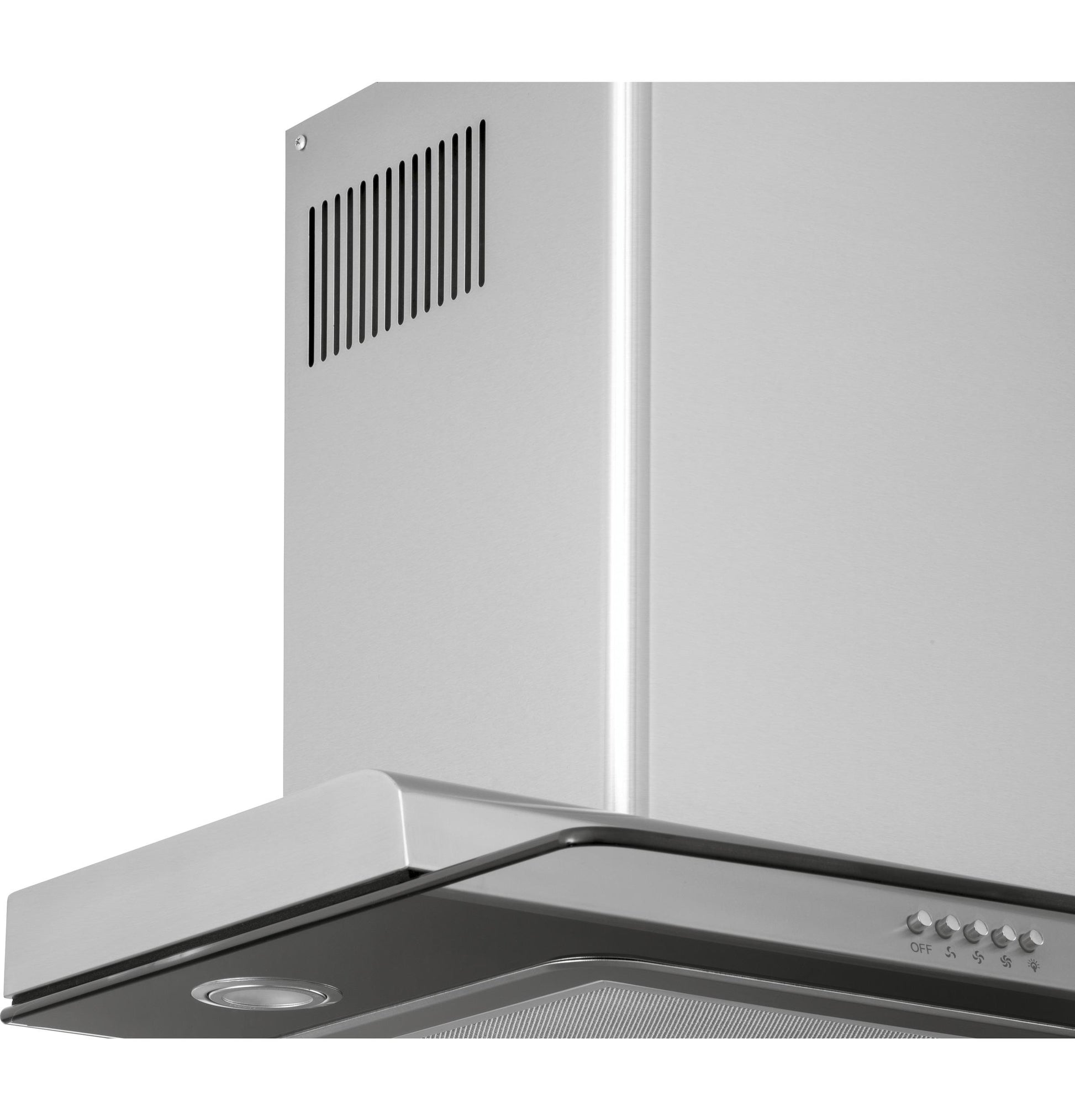 Ge Appliances UVW7241SNSS 24" Chimney Vent With Tempered Glass