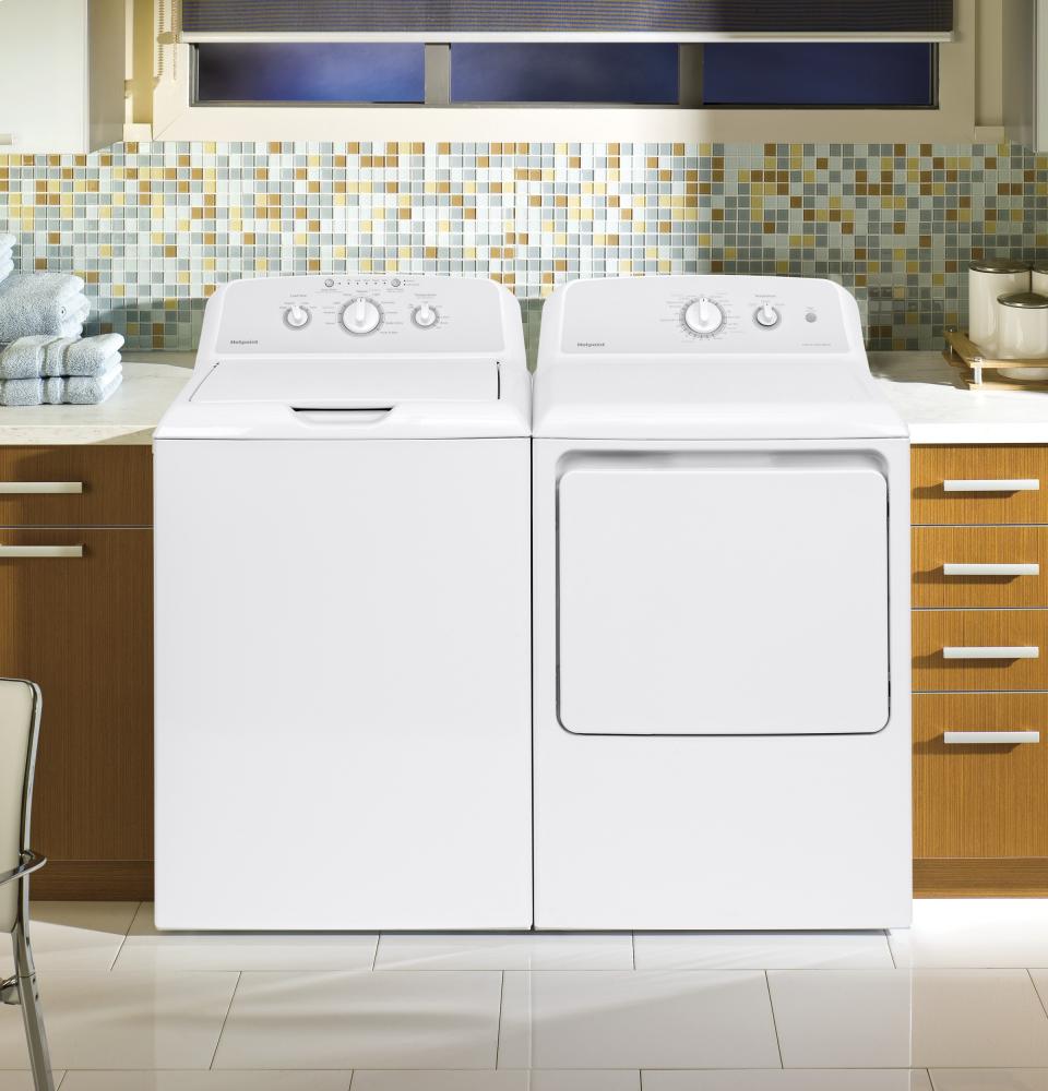 Hotpoint HTX24EASKWS Top Load Matching Electric Dryer