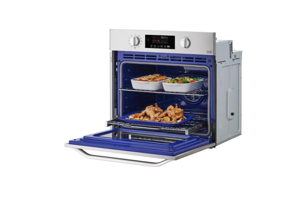 Lg LSWS307ST Lg Studio 4.7 Cu. Ft. Smart Wi-Fi Enabled Single Built-In Wall Oven