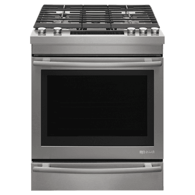 Jennair JGS1450FS Euro-Style 30" Slide-In Gas Range