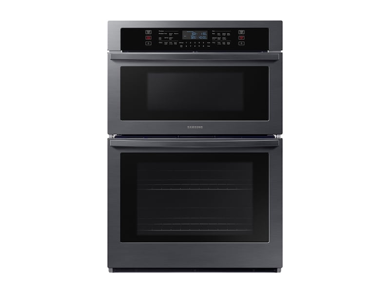 Samsung NQ70T5511DG 30" Microwave Combination Wall Oven With Wi-Fi In Black Stainless Steel