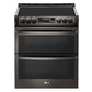 Lg LTE4815BD 7.3 Cu. Ft. Smart Wi-Fi Enabled Electric Double Oven Slide-In Range With Probake Convection® And Easyclean®