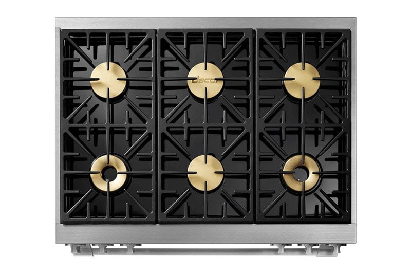 Dacor HDPR36CNG 36" Dual Fuel Pro Range, Dacormatch, Natural Gas