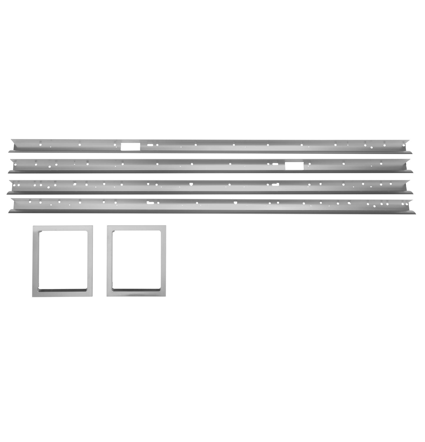 Monogram ZKFN Flush Inset Kit For Built-In Sxs, Fdbf, Bf, Ar/Af