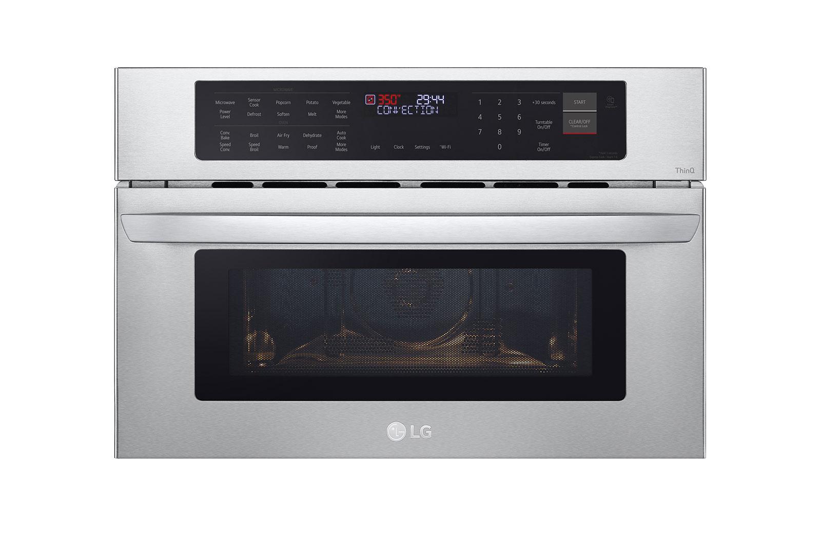 Lg MZBZ1715S 1.7 Cu. Ft. Smart Wi-Fi Enabled Built-In Speed Oven & Microwave
