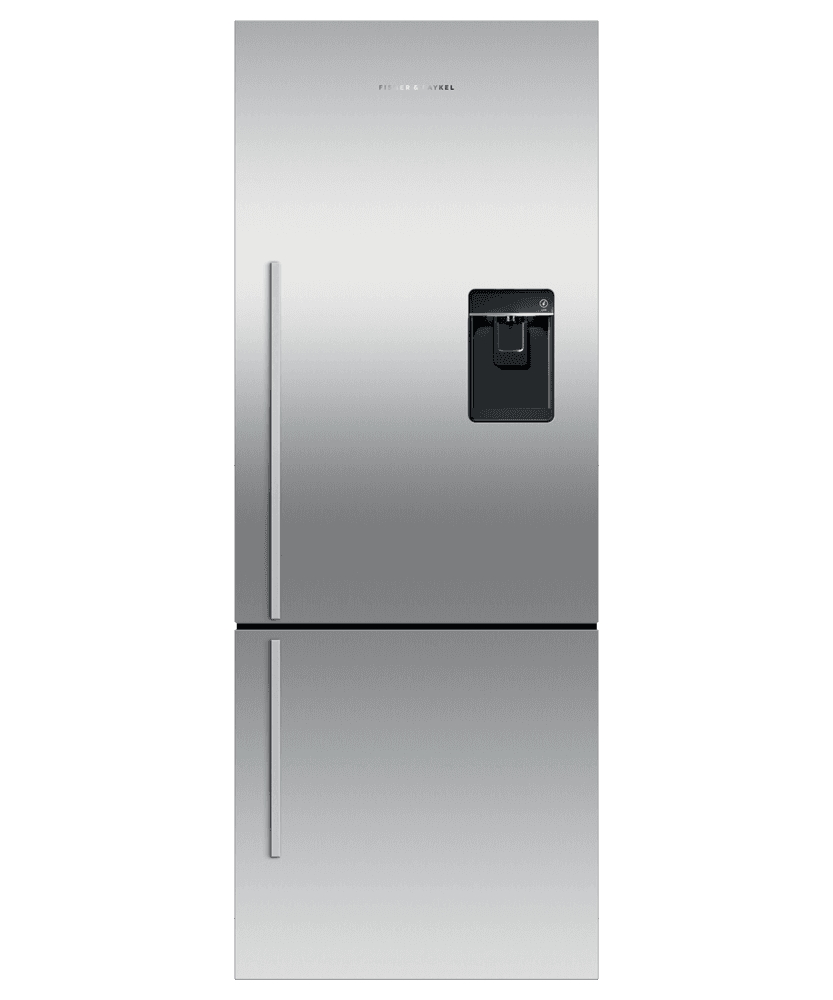 Fisher & Paykel RF135BDRUX4N Freestanding Refrigerator Freezer, 25", 13.5 Cu Ft, Ice & Water
