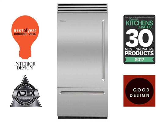 Bluestar BBB36L2 36" Pro Built-In Refrigerator/Freezer