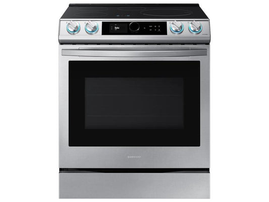 Samsung NE63T8911SS 6.3 Cu. Ft. Smart Slide-In Induction Range With Smart Dial & Air Fry In Stainless Steel