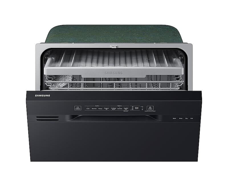Samsung DW80N3030UB Front Control 51 Dba Dishwasher With Hybrid Interior In Black