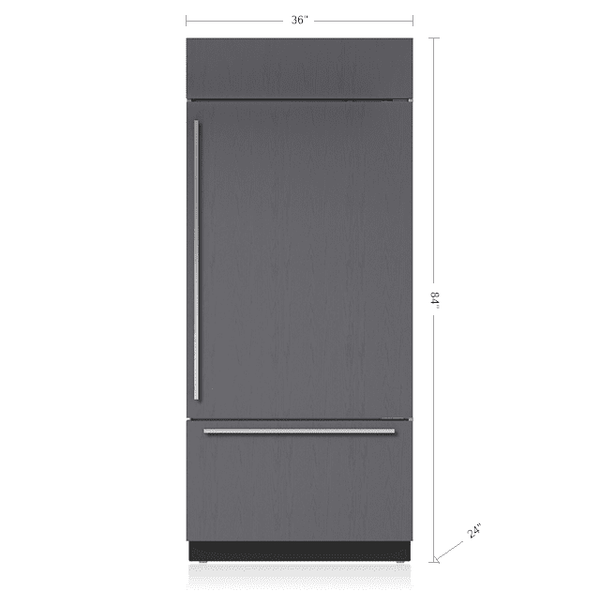 Sub-Zero BI36UIDOLH Bottom Freezer Built In Refrigerator | Town