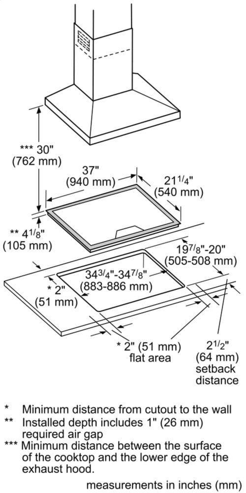 Thermador CIT36XWBB 36-Inch Masterpiece® Freedom® Induction Cooktop, Frameless