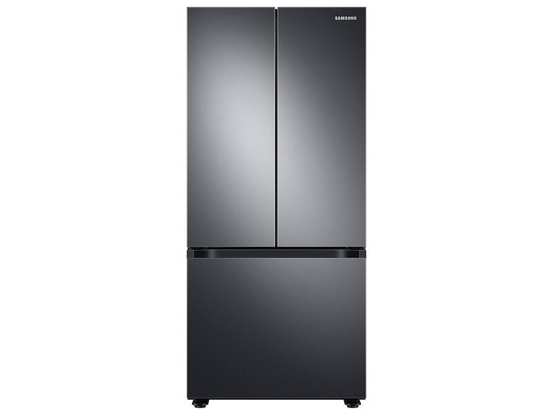 Samsung RF22A4121SG 22 Cu. Ft. Smart 3-Door French Door Refrigerator In Black Stainless Steel