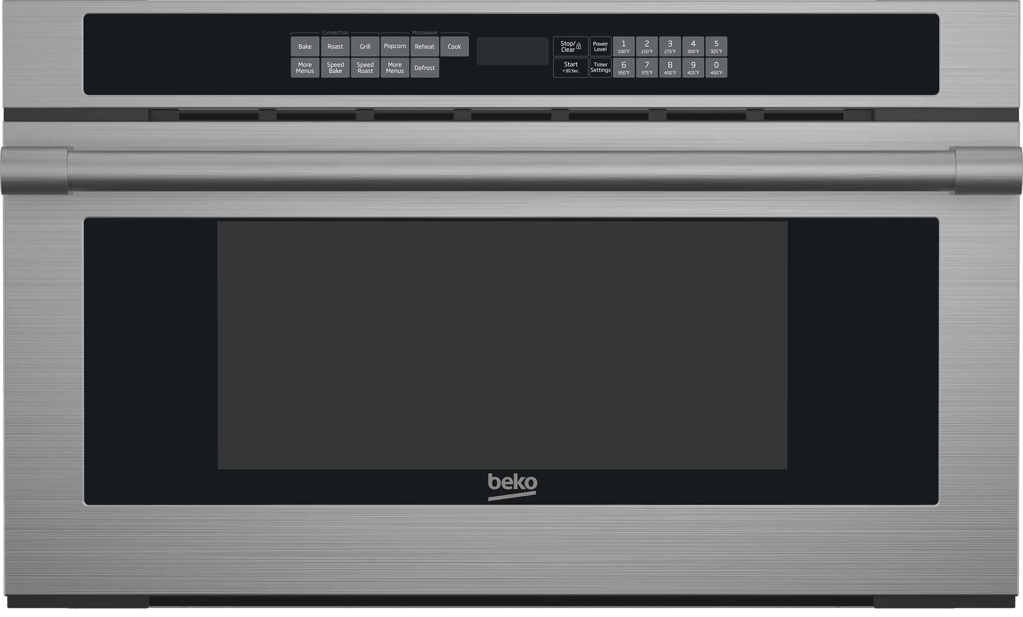 Beko WOSP30100SS Built-In Microwave (950 W, 44 L)