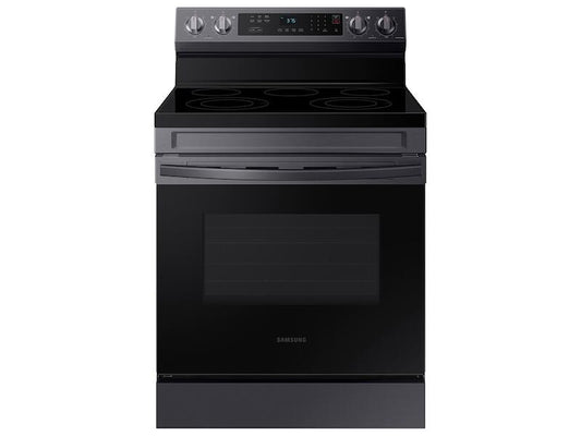 Samsung NE63A6311SG 6.3 Cu. Ft. Smart Freestanding Electric Range With Rapid Boil™ & Self Clean In Black Stainless Steel