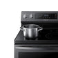 Samsung NE59R6631SG 5.9 Cu. Ft. Freestanding Electric Range With True Convection In Black Stainless Steel