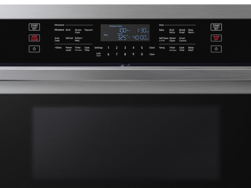 Samsung NQ70T5511DS 30" Microwave Combination Wall Oven With Wi-Fi In Stainless Steel